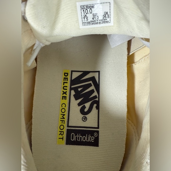 Vans Old Skool Deluxe Comfort Ortholite Sneakers – Women’s 10 – New - Picture 13 of 13